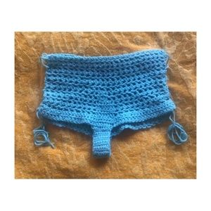 Crochet Booty Shorts